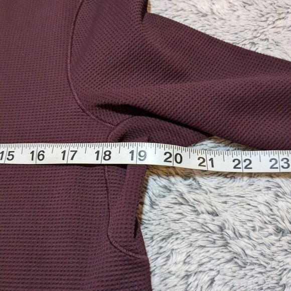 Lululemon Men's Long Sleeve Crew Stitch Shift Waffle Knit Long Sleeve Small - Picture 5 of 5